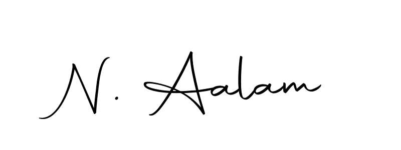 Make a beautiful signature design for name N. Aalam. Use this online signature maker to create a handwritten signature for free. N. Aalam signature style 10 images and pictures png