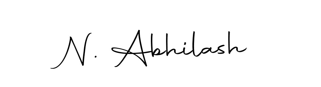 N. Abhilash stylish signature style. Best Handwritten Sign (Autography-DOLnW) for my name. Handwritten Signature Collection Ideas for my name N. Abhilash. N. Abhilash signature style 10 images and pictures png