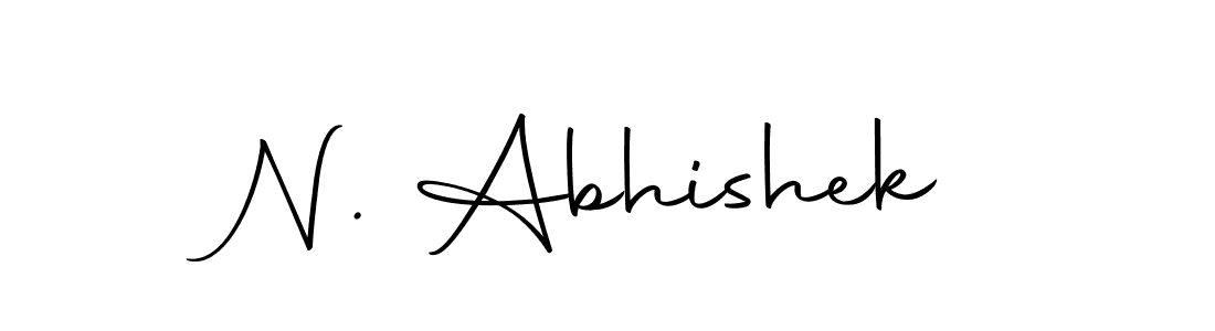How to Draw N. Abhishek signature style? Autography-DOLnW is a latest design signature styles for name N. Abhishek. N. Abhishek signature style 10 images and pictures png