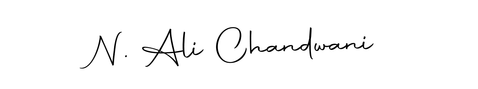 N. Ali Chandwani stylish signature style. Best Handwritten Sign (Autography-DOLnW) for my name. Handwritten Signature Collection Ideas for my name N. Ali Chandwani. N. Ali Chandwani signature style 10 images and pictures png