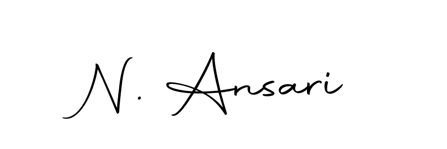 Similarly Autography-DOLnW is the best handwritten signature design. Signature creator online .You can use it as an online autograph creator for name N. Ansari. N. Ansari signature style 10 images and pictures png