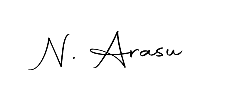 Use a signature maker to create a handwritten signature online. With this signature software, you can design (Autography-DOLnW) your own signature for name N. Arasu. N. Arasu signature style 10 images and pictures png
