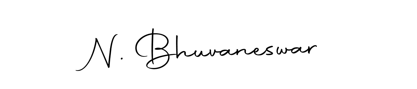 Make a short N. Bhuvaneswar signature style. Manage your documents anywhere anytime using Autography-DOLnW. Create and add eSignatures, submit forms, share and send files easily. N. Bhuvaneswar signature style 10 images and pictures png