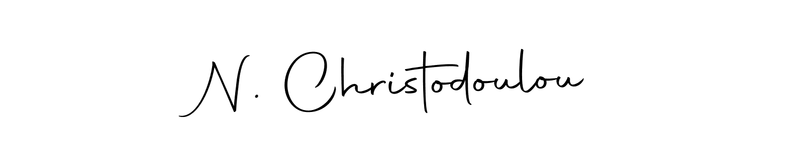 It looks lik you need a new signature style for name N. Christodoulou. Design unique handwritten (Autography-DOLnW) signature with our free signature maker in just a few clicks. N. Christodoulou signature style 10 images and pictures png