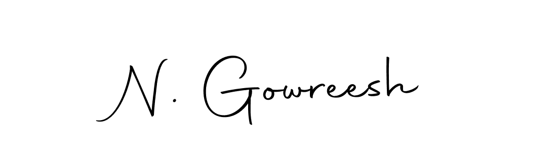 N. Gowreesh stylish signature style. Best Handwritten Sign (Autography-DOLnW) for my name. Handwritten Signature Collection Ideas for my name N. Gowreesh. N. Gowreesh signature style 10 images and pictures png