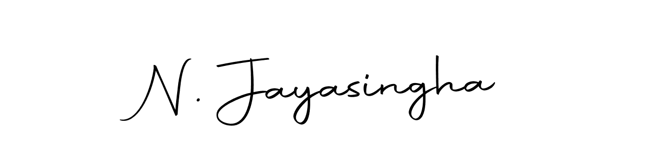 Create a beautiful signature design for name N. Jayasingha. With this signature (Autography-DOLnW) fonts, you can make a handwritten signature for free. N. Jayasingha signature style 10 images and pictures png