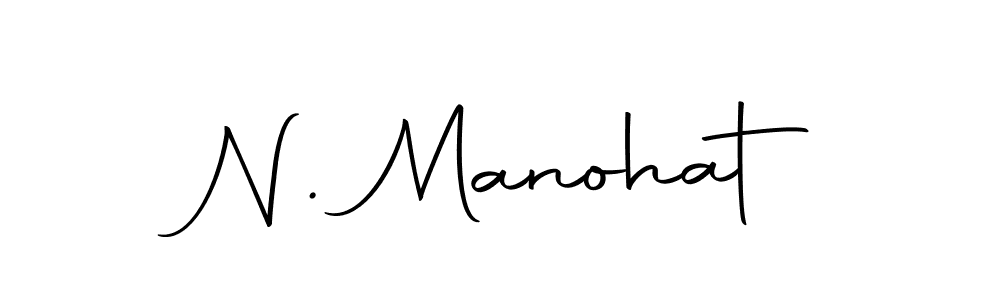 Here are the top 10 professional signature styles for the name N. Manohat. These are the best autograph styles you can use for your name. N. Manohat signature style 10 images and pictures png