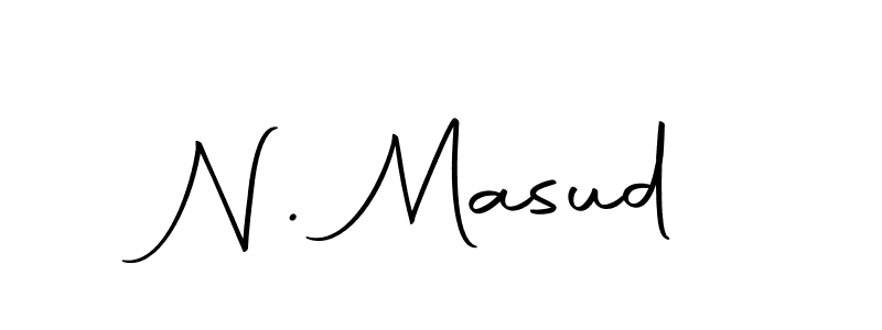 Design your own signature with our free online signature maker. With this signature software, you can create a handwritten (Autography-DOLnW) signature for name N. Masud. N. Masud signature style 10 images and pictures png