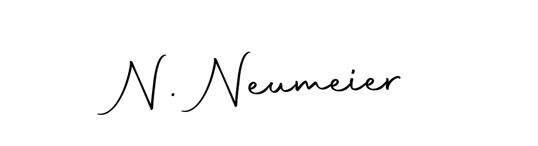 Create a beautiful signature design for name N. Neumeier. With this signature (Autography-DOLnW) fonts, you can make a handwritten signature for free. N. Neumeier signature style 10 images and pictures png