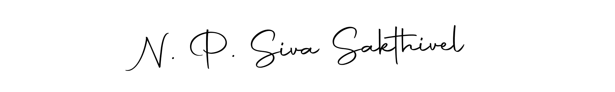 It looks lik you need a new signature style for name N. P. Siva Sakthivel. Design unique handwritten (Autography-DOLnW) signature with our free signature maker in just a few clicks. N. P. Siva Sakthivel signature style 10 images and pictures png