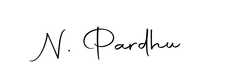 This is the best signature style for the N. Pardhu name. Also you like these signature font (Autography-DOLnW). Mix name signature. N. Pardhu signature style 10 images and pictures png