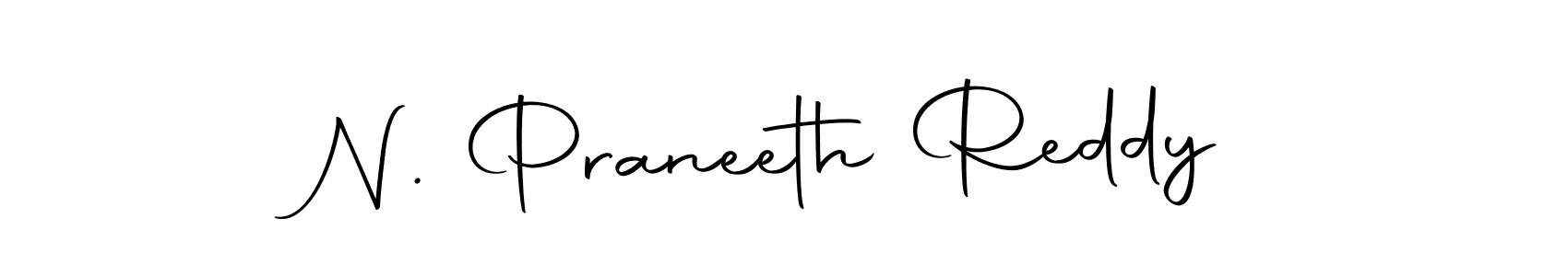 Make a beautiful signature design for name N. Praneeth Reddy. With this signature (Autography-DOLnW) style, you can create a handwritten signature for free. N. Praneeth Reddy signature style 10 images and pictures png