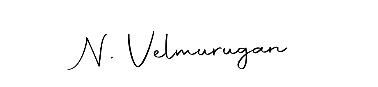 How to make N. Velmurugan signature? Autography-DOLnW is a professional autograph style. Create handwritten signature for N. Velmurugan name. N. Velmurugan signature style 10 images and pictures png