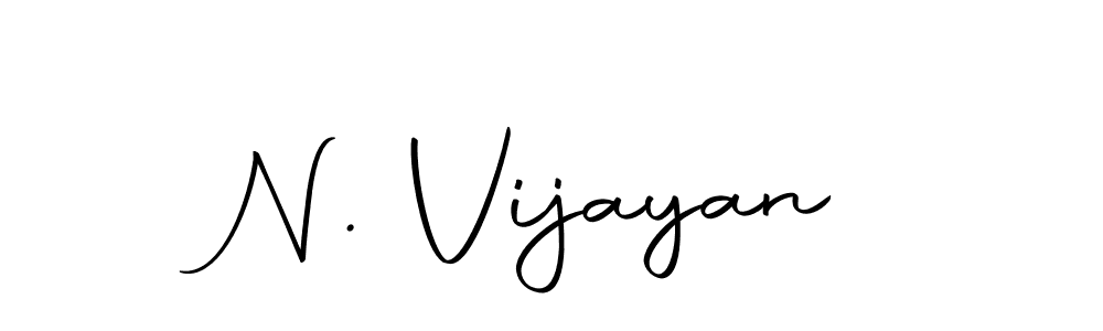 Create a beautiful signature design for name N. Vijayan. With this signature (Autography-DOLnW) fonts, you can make a handwritten signature for free. N. Vijayan signature style 10 images and pictures png