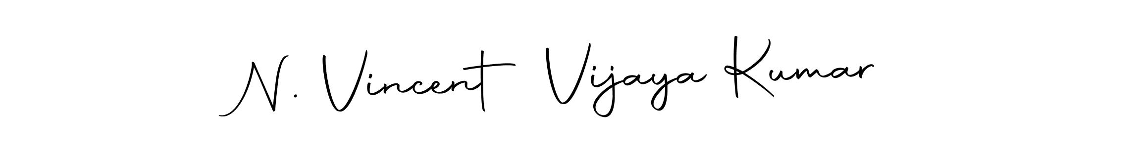 Use a signature maker to create a handwritten signature online. With this signature software, you can design (Autography-DOLnW) your own signature for name N. Vincent Vijaya Kumar. N. Vincent Vijaya Kumar signature style 10 images and pictures png