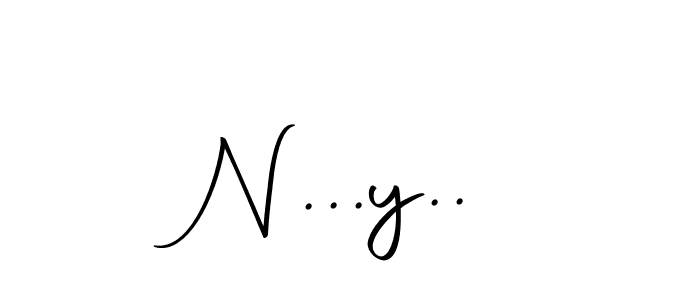 Also we have N...y.. name is the best signature style. Create professional handwritten signature collection using Autography-DOLnW autograph style. N...y.. signature style 10 images and pictures png