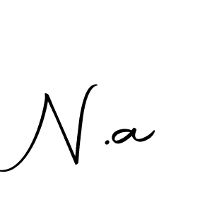 Make a beautiful signature design for name N.a. Use this online signature maker to create a handwritten signature for free. N.a signature style 10 images and pictures png