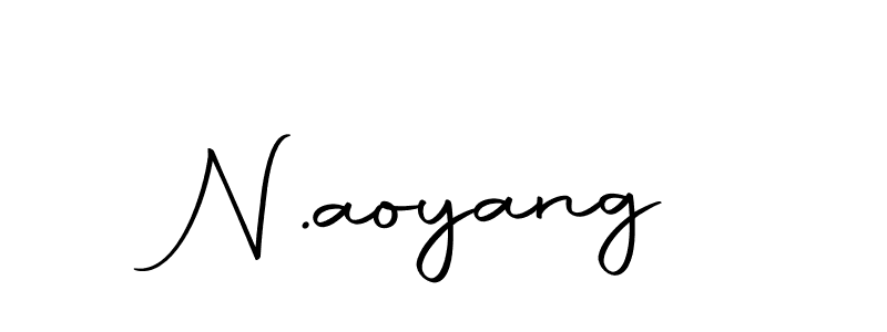 You should practise on your own different ways (Autography-DOLnW) to write your name (N.aoyang) in signature. don't let someone else do it for you. N.aoyang signature style 10 images and pictures png