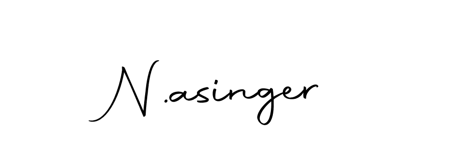 Design your own signature with our free online signature maker. With this signature software, you can create a handwritten (Autography-DOLnW) signature for name N.asinger. N.asinger signature style 10 images and pictures png