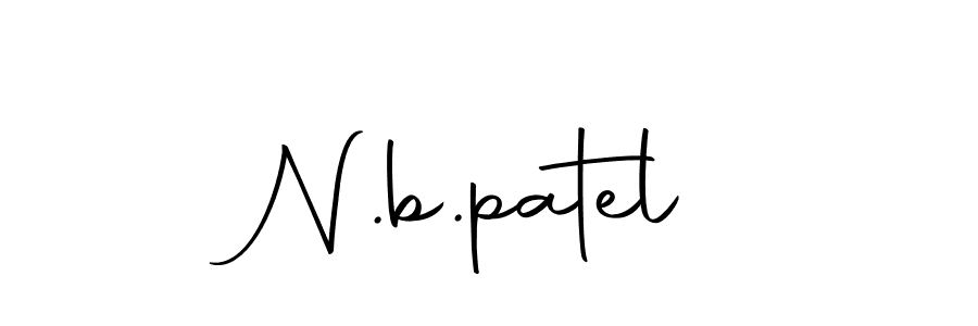How to make N.b.patel name signature. Use Autography-DOLnW style for creating short signs online. This is the latest handwritten sign. N.b.patel signature style 10 images and pictures png