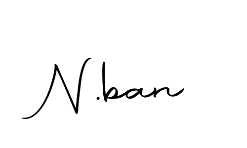 You can use this online signature creator to create a handwritten signature for the name N.ban. This is the best online autograph maker. N.ban signature style 10 images and pictures png