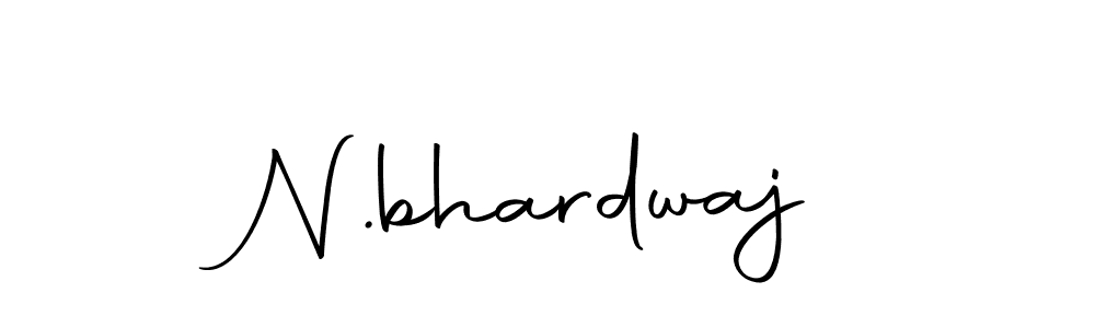 Make a beautiful signature design for name N.bhardwaj. With this signature (Autography-DOLnW) style, you can create a handwritten signature for free. N.bhardwaj signature style 10 images and pictures png