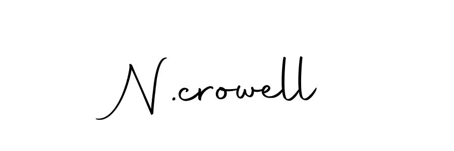 Use a signature maker to create a handwritten signature online. With this signature software, you can design (Autography-DOLnW) your own signature for name N.crowell. N.crowell signature style 10 images and pictures png