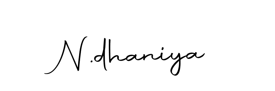 You can use this online signature creator to create a handwritten signature for the name N.dhaniya. This is the best online autograph maker. N.dhaniya signature style 10 images and pictures png