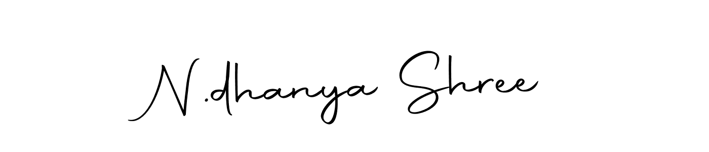 Also we have N.dhanya Shree name is the best signature style. Create professional handwritten signature collection using Autography-DOLnW autograph style. N.dhanya Shree signature style 10 images and pictures png