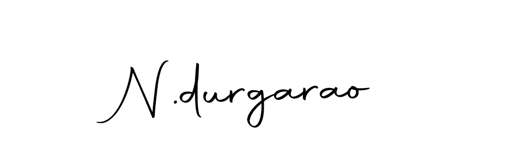 Create a beautiful signature design for name N.durgarao. With this signature (Autography-DOLnW) fonts, you can make a handwritten signature for free. N.durgarao signature style 10 images and pictures png