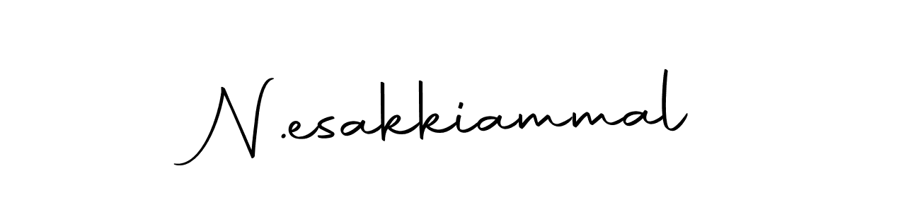 Design your own signature with our free online signature maker. With this signature software, you can create a handwritten (Autography-DOLnW) signature for name N.esakkiammal. N.esakkiammal signature style 10 images and pictures png