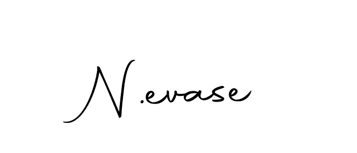 You should practise on your own different ways (Autography-DOLnW) to write your name (N.evase) in signature. don't let someone else do it for you. N.evase signature style 10 images and pictures png