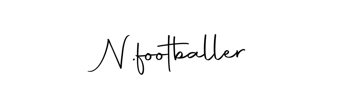 You should practise on your own different ways (Autography-DOLnW) to write your name (N.footballer) in signature. don't let someone else do it for you. N.footballer signature style 10 images and pictures png