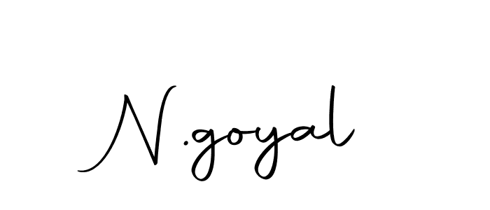 Use a signature maker to create a handwritten signature online. With this signature software, you can design (Autography-DOLnW) your own signature for name N.goyal. N.goyal signature style 10 images and pictures png