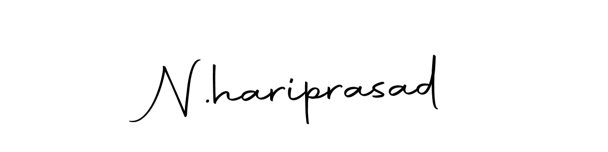 Make a beautiful signature design for name N.hariprasad. With this signature (Autography-DOLnW) style, you can create a handwritten signature for free. N.hariprasad signature style 10 images and pictures png
