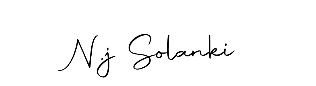 You should practise on your own different ways (Autography-DOLnW) to write your name (N.j Solanki) in signature. don't let someone else do it for you. N.j Solanki signature style 10 images and pictures png