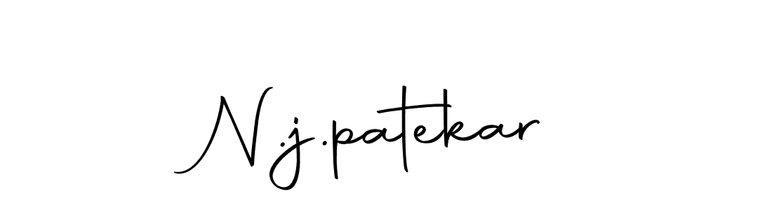 Make a beautiful signature design for name N.j.patekar. Use this online signature maker to create a handwritten signature for free. N.j.patekar signature style 10 images and pictures png