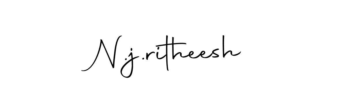 You can use this online signature creator to create a handwritten signature for the name N.j.ritheesh. This is the best online autograph maker. N.j.ritheesh signature style 10 images and pictures png