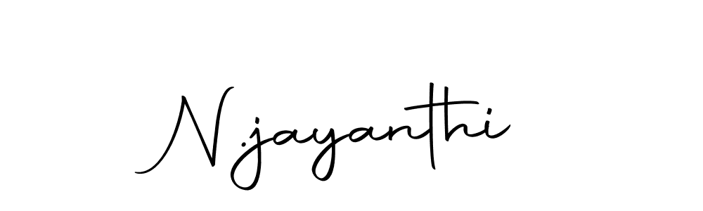 Use a signature maker to create a handwritten signature online. With this signature software, you can design (Autography-DOLnW) your own signature for name N.jayanthi. N.jayanthi signature style 10 images and pictures png