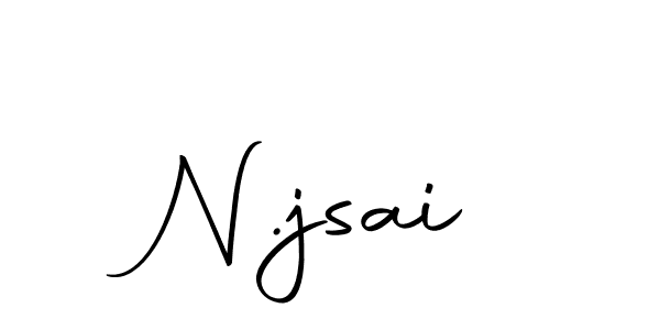 Also we have N.jsai name is the best signature style. Create professional handwritten signature collection using Autography-DOLnW autograph style. N.jsai signature style 10 images and pictures png