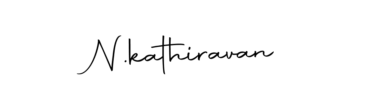 The best way (Autography-DOLnW) to make a short signature is to pick only two or three words in your name. The name N.kathiravan include a total of six letters. For converting this name. N.kathiravan signature style 10 images and pictures png