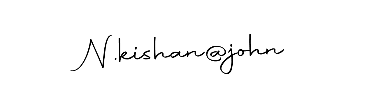 Here are the top 10 professional signature styles for the name N.kishan@john. These are the best autograph styles you can use for your name. N.kishan@john signature style 10 images and pictures png