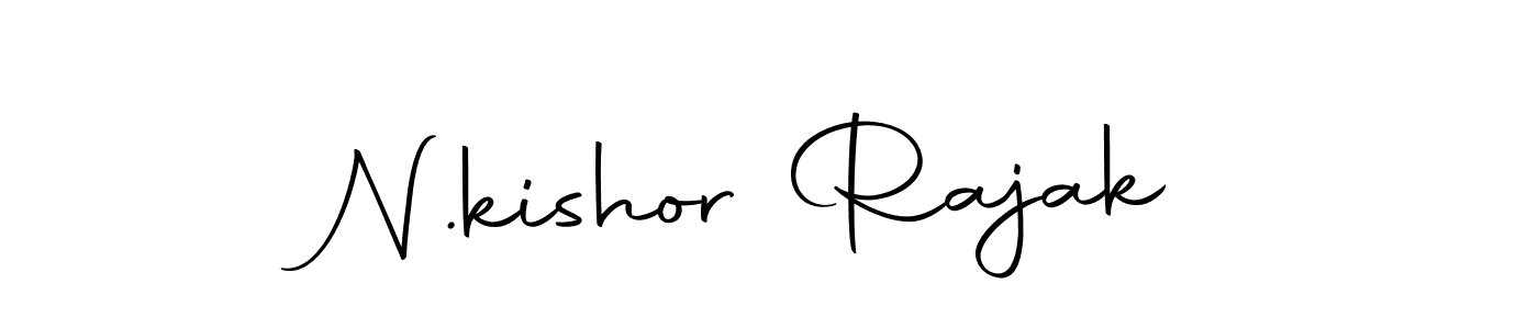 Make a short N.kishor Rajak signature style. Manage your documents anywhere anytime using Autography-DOLnW. Create and add eSignatures, submit forms, share and send files easily. N.kishor Rajak signature style 10 images and pictures png