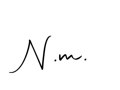 Similarly Autography-DOLnW is the best handwritten signature design. Signature creator online .You can use it as an online autograph creator for name N.m.. N.m. signature style 10 images and pictures png