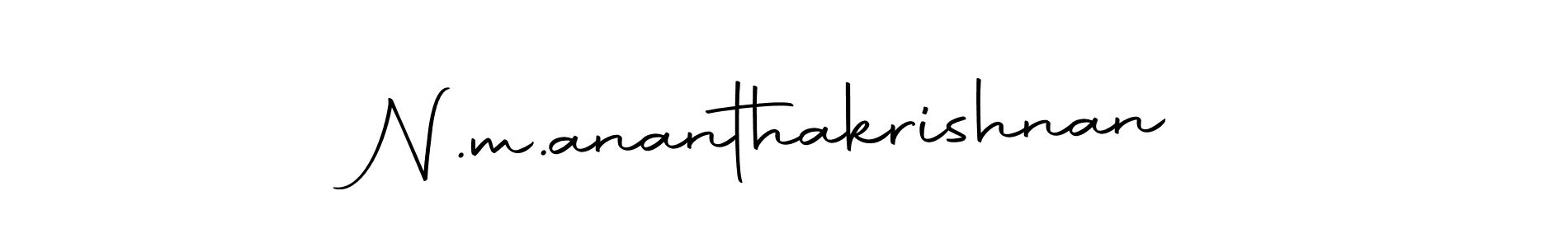 Similarly Autography-DOLnW is the best handwritten signature design. Signature creator online .You can use it as an online autograph creator for name N.m.ananthakrishnan. N.m.ananthakrishnan signature style 10 images and pictures png
