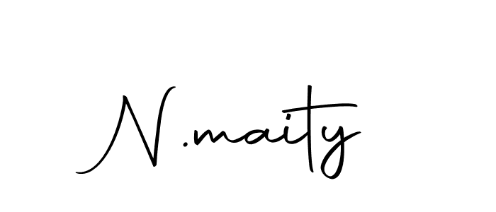 You can use this online signature creator to create a handwritten signature for the name N.maity. This is the best online autograph maker. N.maity signature style 10 images and pictures png