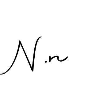 Create a beautiful signature design for name N.n. With this signature (Autography-DOLnW) fonts, you can make a handwritten signature for free. N.n signature style 10 images and pictures png