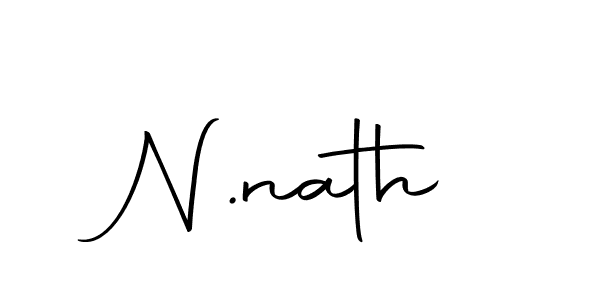 Also we have N.nath name is the best signature style. Create professional handwritten signature collection using Autography-DOLnW autograph style. N.nath signature style 10 images and pictures png