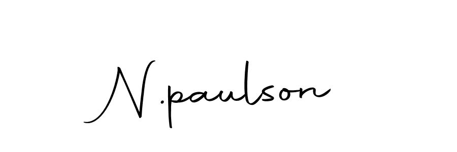 You can use this online signature creator to create a handwritten signature for the name N.paulson. This is the best online autograph maker. N.paulson signature style 10 images and pictures png