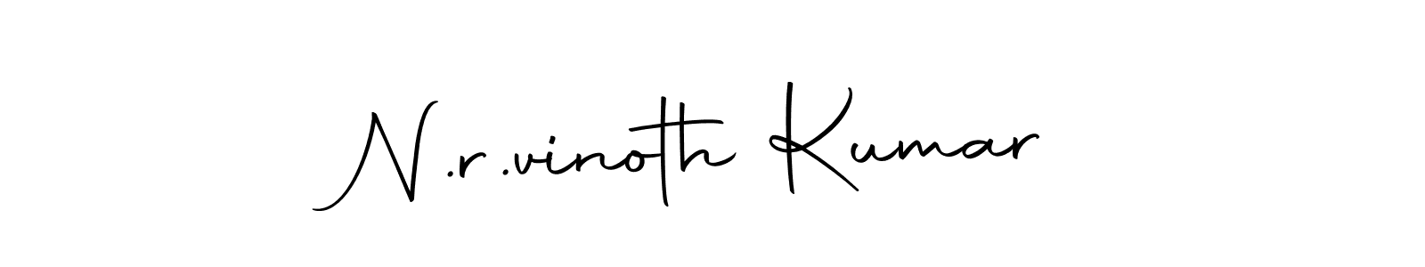 Here are the top 10 professional signature styles for the name N.r.vinoth Kumar. These are the best autograph styles you can use for your name. N.r.vinoth Kumar signature style 10 images and pictures png